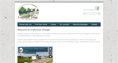 Desktop Screenshot of craftsmanvillagenappanee.com